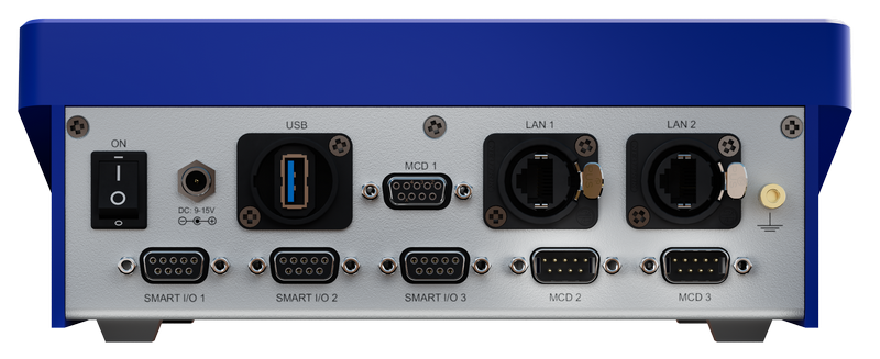 Rear panel of the Control-MC Scoreboard controller